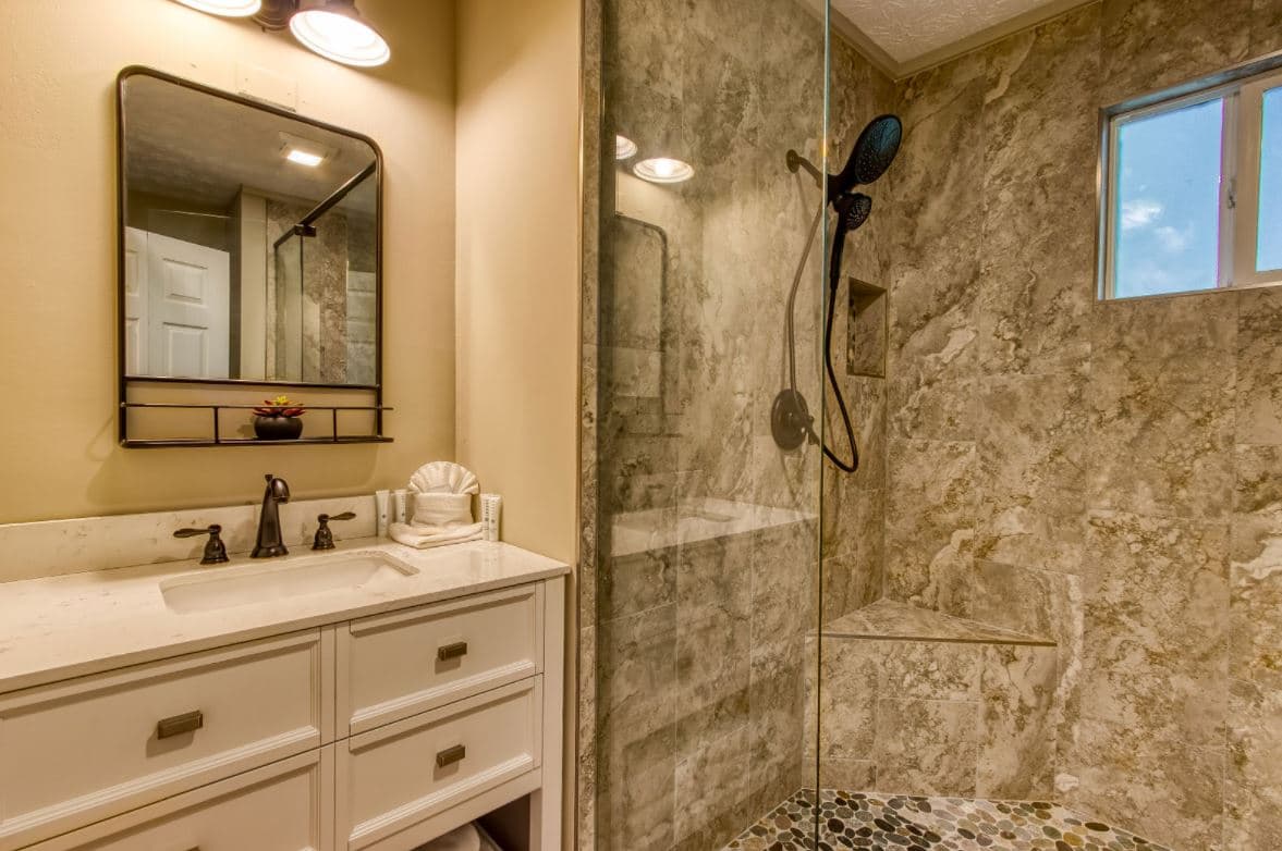 Pigeon Forge Vacation Rental Remodel - After Bathroom