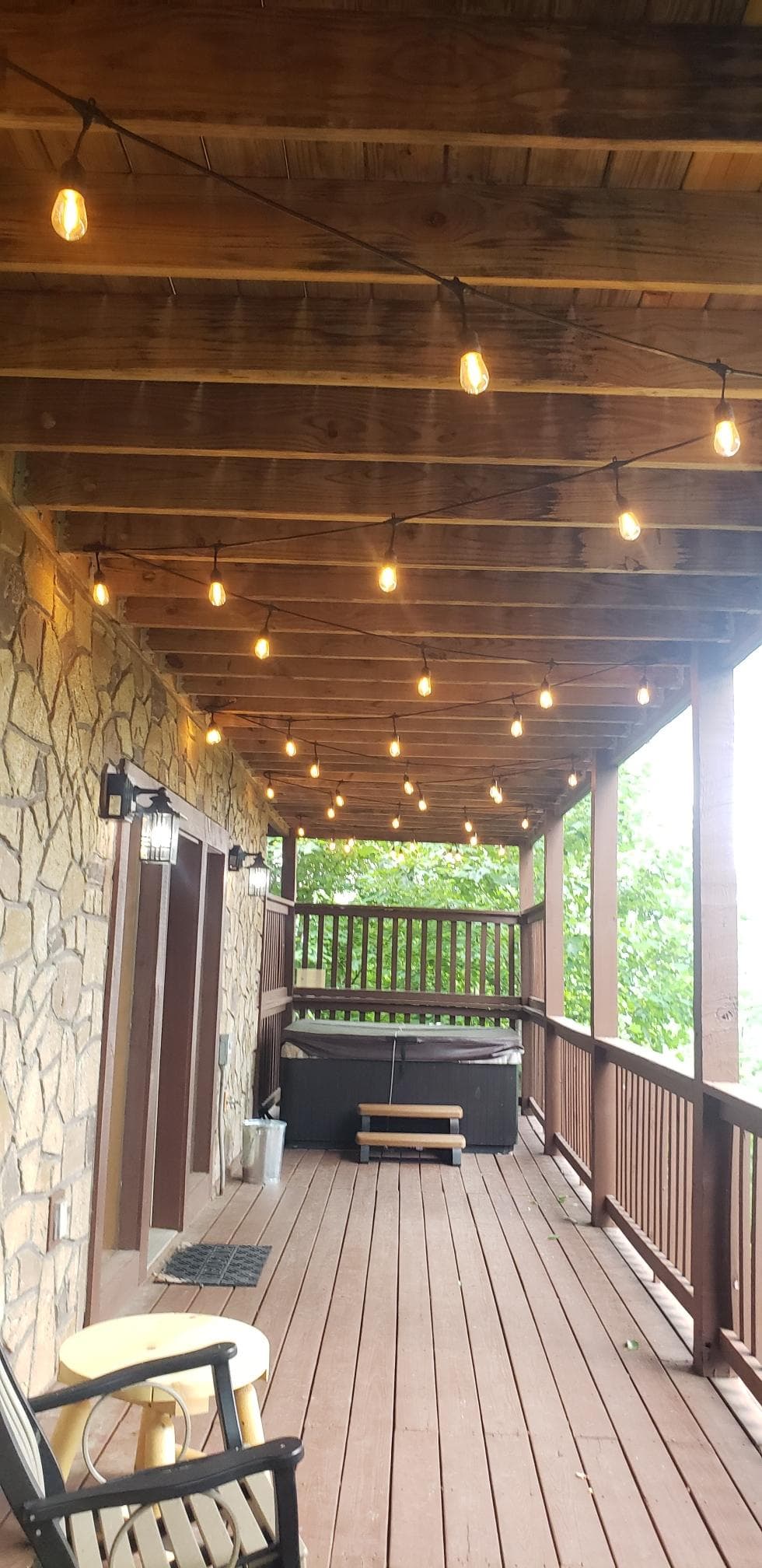 Gatlinburg Vacation Rental Refresh - After Hot Tub Area